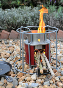 Twig Burning Ezystove black